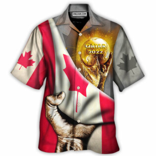 World Cup Qatar 2022 Canada Will Be The Champion - Hawaiian Shirt - Owl Ohh - Owl Ohh