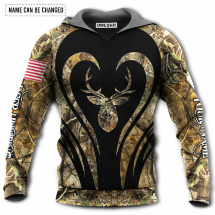 Deer Hunting Lover Personalized - Hoodie - Owl Ohh - Owl Ohh