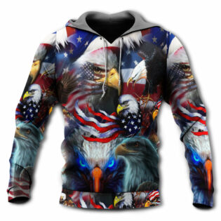 America Soar Like An Eagle - Hoodie - Owl Ohh - Owl Ohh