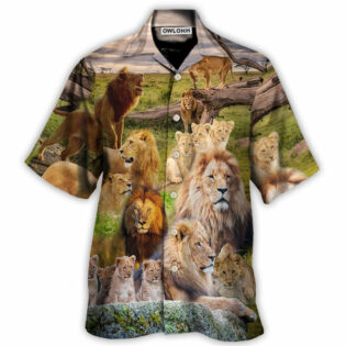Lion Never Roars After A Kill - Hawaiian Shirt - Owl Ohh - Owl Ohh