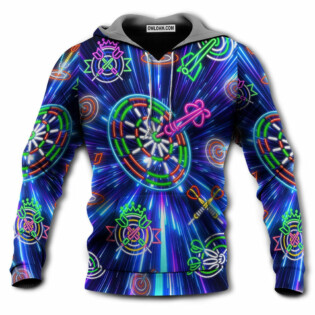 Dart Neon Light Sign Awesome - Hoodie - Owl Ohh - Owl Ohh