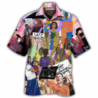 Anti Abortion, My Body, My Choice - Hawaiian Shirt - Owl Ohh - Owl Ohh