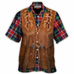 Christmas Santa Cool String Sleeveless Leather - Hawaiian Shirt - Owl Ohh - Owl Ohh