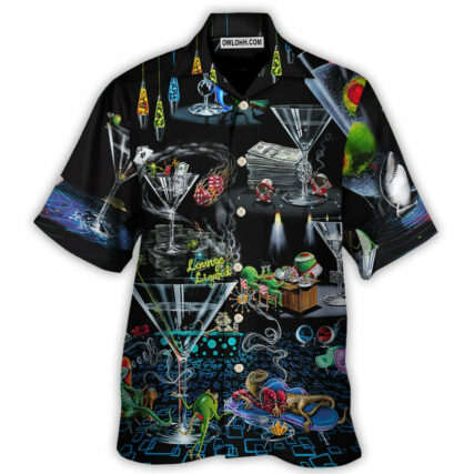 Cocktail Is The World Famous In Lounge - Hawaiian Shirt - Owl Ohh for men and women, kids - Owl Ohh