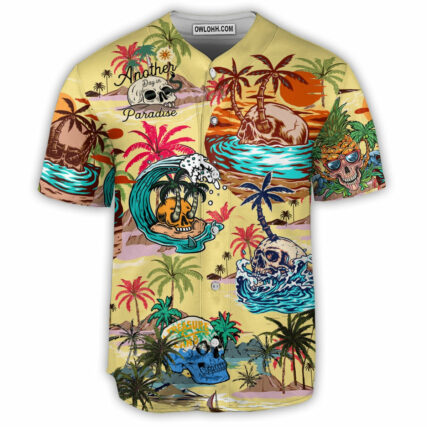 Skull Paradise Love It - Baseball Jersey - Owl Ohh - Owl Ohh