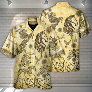 Horse Fantastic Arabian Horses By Arabic - Hawaiian Shirt - Owl Ohh - Owl Ohh