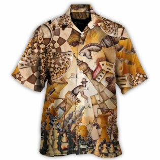 Chess Life Is A Chess Don't Waste A Move - Hawaiian Shirt - Owl Ohh - Owl Ohh