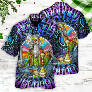 Hippie Stoner Peace Love - Hawaiian Shirt - Owl Ohh - Owl Ohh