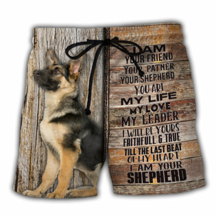 German Shepherd My Cool Dog Various Style - Beach Short - Owl Ohh - Owl Ohh