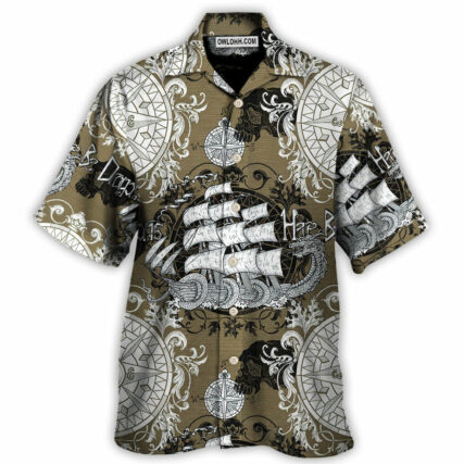 Dragon Old Ship Vintage Anchor Sea Life - Hawaiian Shirt - Owl Ohh - Owl Ohh