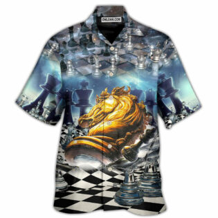 Chess Amazing Power Of The Knights - Hawaiian Shirt - Owl Ohh - Owl Ohh