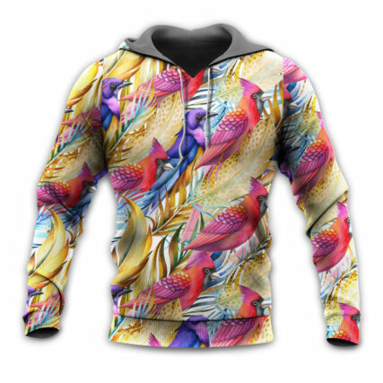 Cardinal Tropical Life Basic - Hoodie - Owl Ohh - Owl Ohh