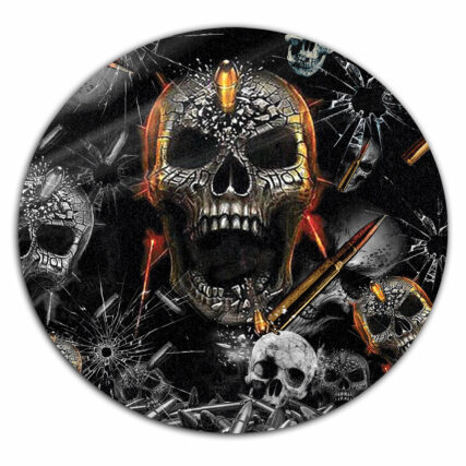 Skull Oh My Skull Cool - Round Mat - Owl Ohh - Owl Ohh