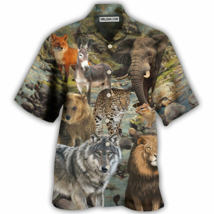 Animals The Beauty Of Animals - Hawaiian Shirt - Owl Ohh - Owl Ohh