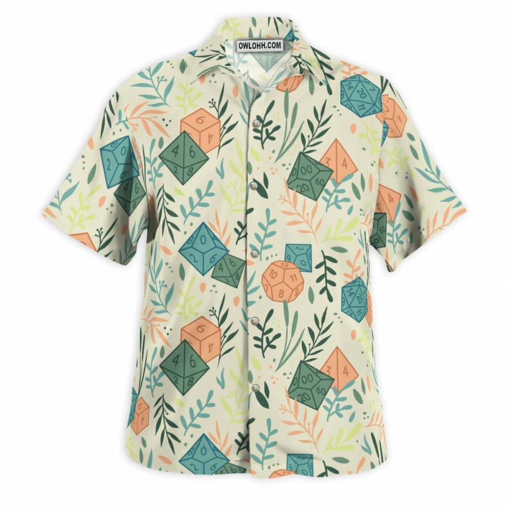 DnD Leaf Vintage Color - Hawaiian Shirt - Owl Ohh-Owl Ohh