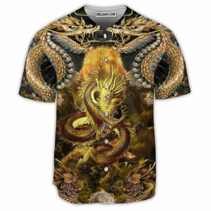 Dragon Love Life To The Moon - Baseball Jersey - Owl Ohh - Owl Ohh