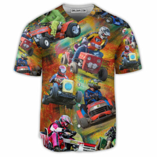Car Racing Color Love Racing Style - Baseball Jersey - Owl Ohh - Owl Ohh