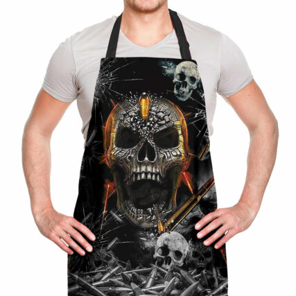 Skull Oh My Skull Cool - Adjustable Apron - Owl Ohh - Owl Ohh