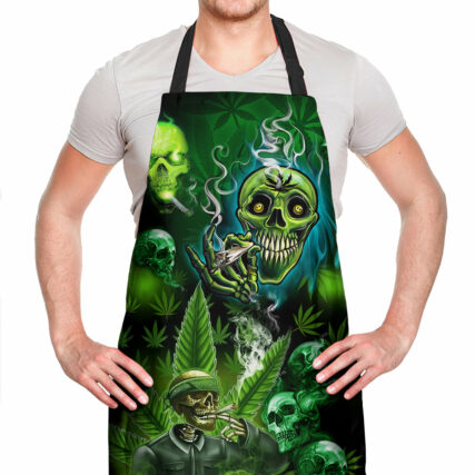 Skull So High Amazing - Adjustable Apron - Owl Ohh - Owl Ohh