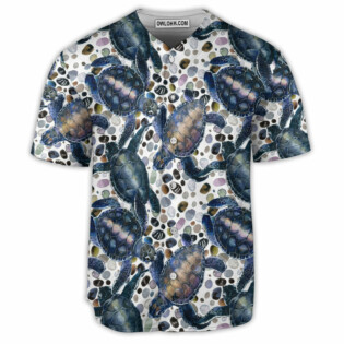 Turtle Art Fantastic Style - Baseball Jersey - Owl Ohh - Owl Ohh