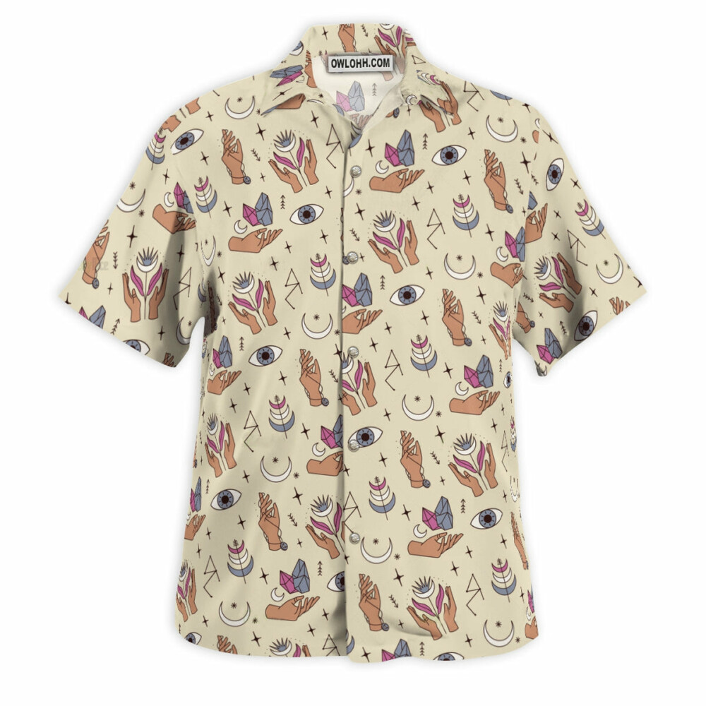 DnD Magic Hand Diamond Small Pattern - Hawaiian Shirt - Owl Ohh - Owl Ohh