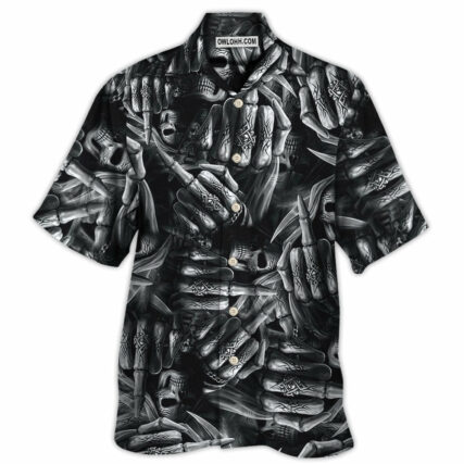 Skull Life Is The Whisper Of The Death - Hawaiian Shirt - Owl Ohh - Owl Ohh