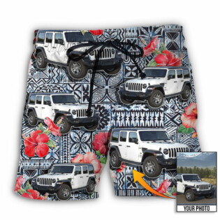 Car Cool Various Style Custom Photo - Beach Short - Owl Ohh - Owl Ohh