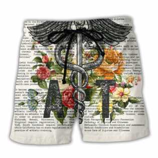 Athletic Trainer Dictionary Vintage Style - Beach Short - Owl Ohh - Owl Ohh