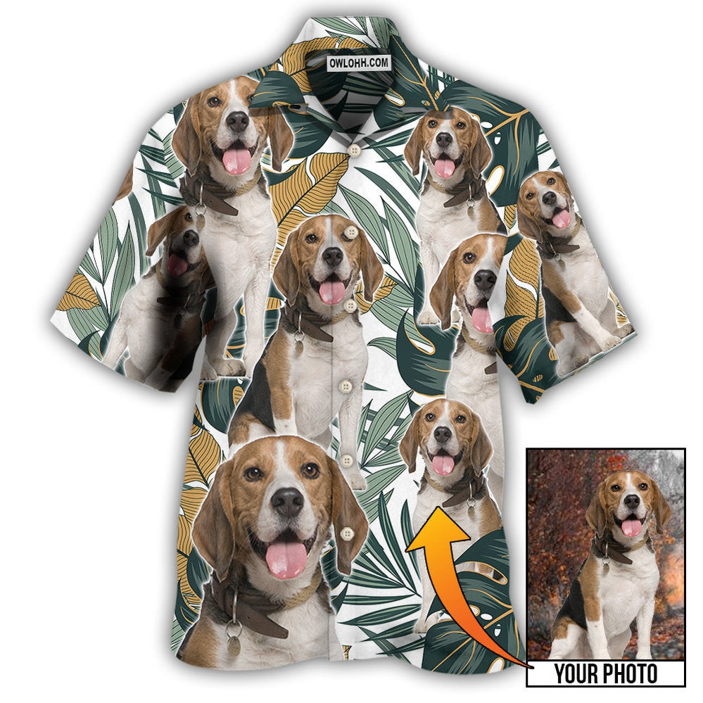 Dog Summer Aloha Custom Photo - Hawaiian Shirt - Owl Ohh - Owl Ohh