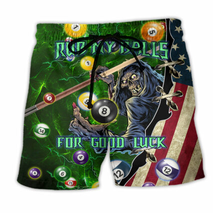 Billiard For Good Luck Style - Beach Short - Owl Ohh - Owl Ohh