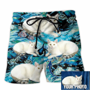 Cat Various Style Custom Photo - Beach Short - Owl Ohh - Owl Ohh
