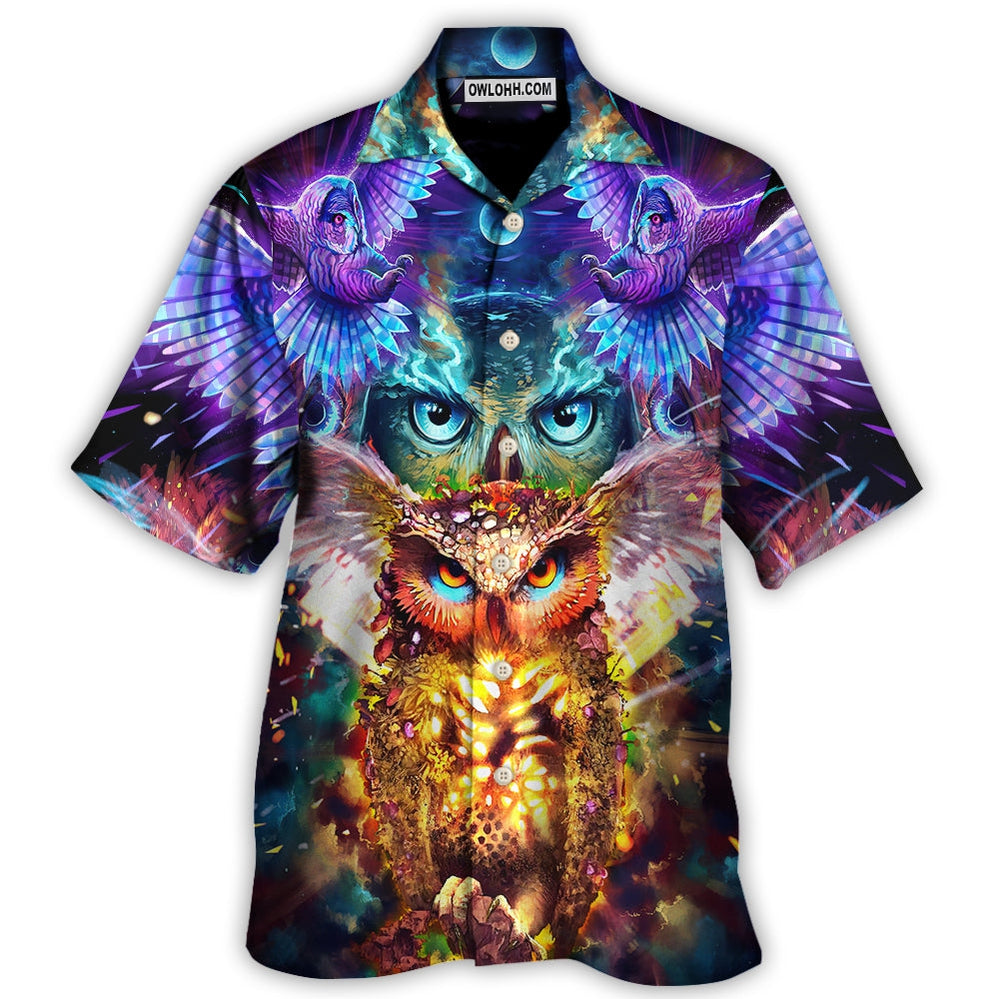 Owl I Need Is You - Hawaiian Shirt - Owl Ohh for men and women, kids - Owl Ohh