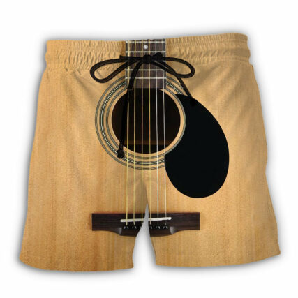 Guitar I Pet Dog I Play Guitar I Know Things - Beach Short - Owl Ohh - Owl Ohh