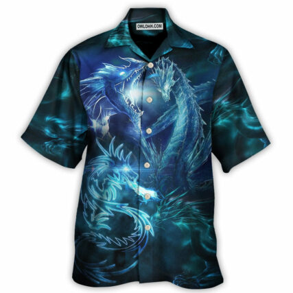 Dragon Neon Lighting Bright Led - Hawaiian Shirt - Owl Ohh - Owl Ohh