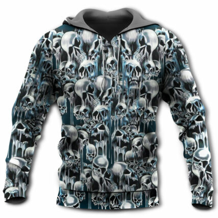 Skull It's Hot in Here - Hoodie - Owl Ohh - Owl Ohh