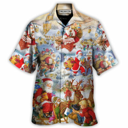 Christmas Have A Merry Holly Jolly Christmas - Hawaiian Shirt - Owl Ohh - Owl Ohh