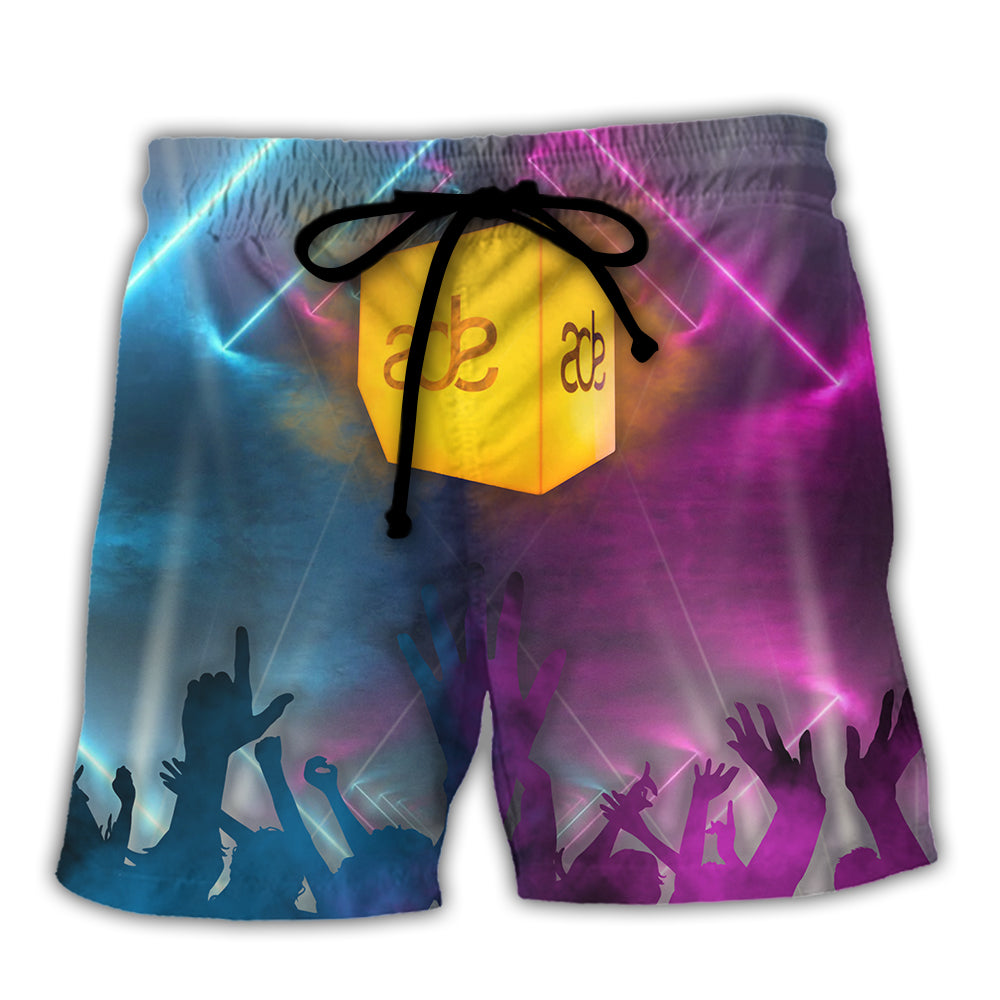 Music Event Amsterdam Dance Event We Party - Beach Short - Owl Ohh - Owl Ohh