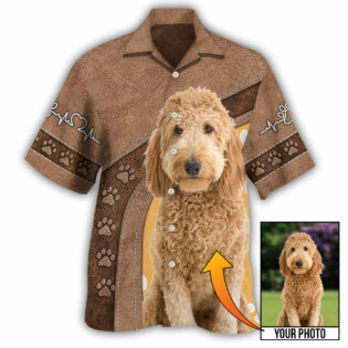 Dog Paw Various Style Custom Photo Personalized - Hawaiian Shirt - Owl Ohh - Owl Ohh