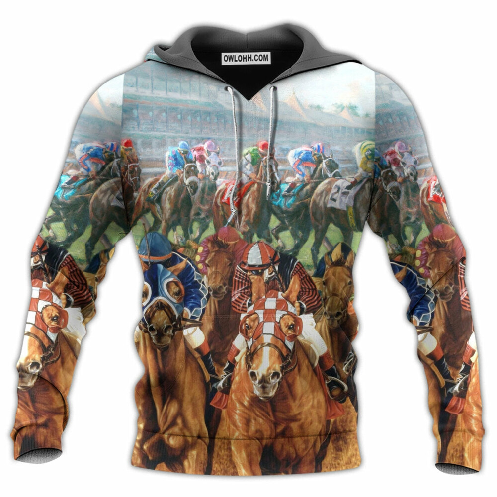 Horse Racing You Have The Best Seat - Hoodie - Owl Ohh - Owl Ohh