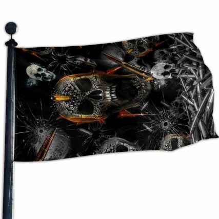 Skull Oh My Skull Cool - House Flag - Owl Ohh - Owl Ohh