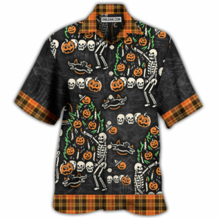 Halloween Skull 'Tis The Season To Be Creepy - Hawaiian Shirt - Owl Ohh - Owl Ohh
