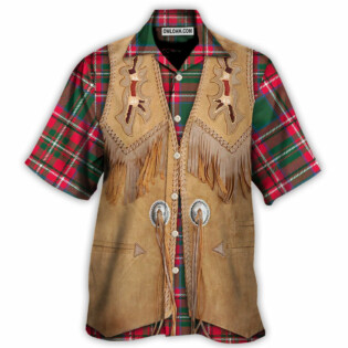 Christmas Santa Vintage Western Jacket Fringe - Hawaiian Shirt - Owl Ohh - Owl Ohh