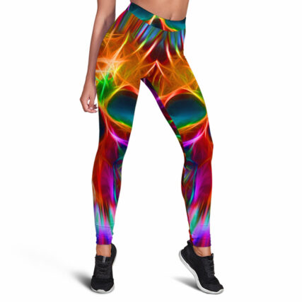 Skull Rainbow Color Love Cool Style - Legging - Owl Ohh - Owl Ohh