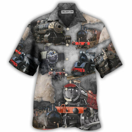 Train Going To A Mysterious Land - Hawaiian Shirt - Owl Ohh - Owl Ohh