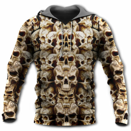 Skull Dark Inside Everyone - Hoodie - Owl Ohh - Owl Ohh