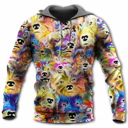 Dog Painting In My Memory - Hoodie - Owl Ohh - Owl Ohh