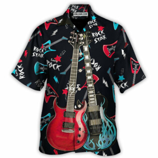 Guitar All I Need Is Playing Music - Hawaiian Shirt - Owl Ohh - Owl Ohh
