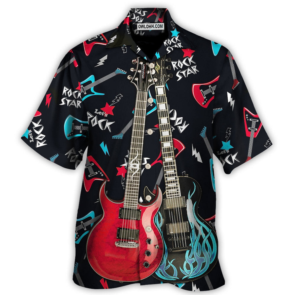 Guitar All I Need Is Playing Music - Hawaiian Shirt - Owl Ohh - Owl Ohh