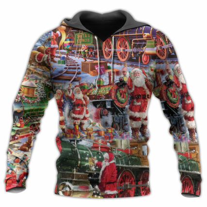 Christmas Joy Love Peace Family Laughter - Hoodie - Owl Ohh - Owl Ohh