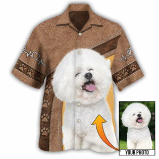 Dog Paw Various Style Custom Photo Personalized - Hawaiian Shirt - Owl Ohh - Owl Ohh